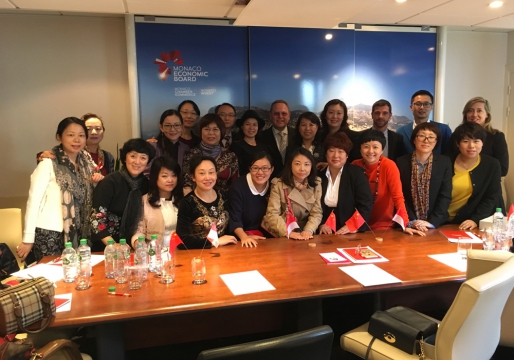 Accueil d'une délégation de femmes d'affaires chinoises