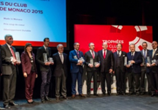 Remise des Trophées du Club de l’Eco Monaco 2015