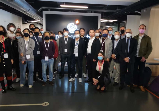 Accueil d'une délégation sud-coréenne de startups
