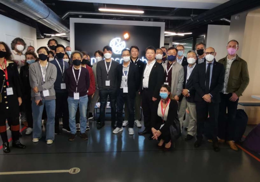 Reception of a South Korean delegation of startups