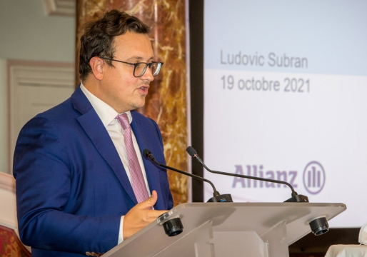 Ludovic Subran delivers his inflation analysis to MEB members