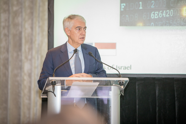 M. Biancheri Président de l'association Monaco Friends of Israel